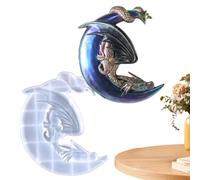 de Silicona Multiusos para Resina y Fondant Dragon 3D -| Chocolate Animal Dragon, Herramienta de Horneado para la decoración de pasteles y manualidades de arcilla polimérica.