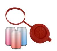 de silicona para latas de soda, protección reutilizable, diámetro 5,7 cm, tapa para bebidas, cerveza, teatro de películas, piscina, paseos en bote, camping, Ange