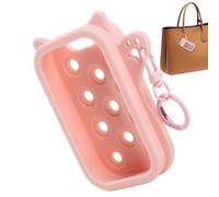 de silicona para lavar a mano, ajuste apretado, suave, con llavero, protectora en aerosol para lavar a mano, recipientes de preparación de comidas con de silicona para mujeres, niñas