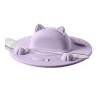 de silicona para taza, tapa de taza de gato 3D de 4.13 pulgadas con ranura para té, cubierta para bebidas a prueba de polvo, soporte para bolsas de té, taza diseñada para interiores y