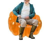 de sofá de aire de aire - Sofá inflable al aire libre para viajes y uso en casa | Lugar perezoso impermeable para acampar, junto a la piscina, patio trasero, noches de caza, festivales, dormitor