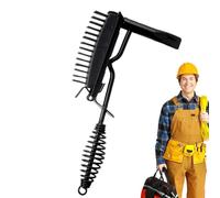 De Soldador - Herramienta Profesional De Limpieza De Escoria, Construcción Sólida De Acero Forjado, Cabeza De Doble Extremo, Mango Ergonómico De Muelle Para Reducir La Fatiga | Accesso