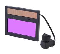de soldadura de 2 x 4 pulgadas | Protección ajustable alimentada por energía solar - Reproducción de color verdadero para casco de soldadura | Para reparación de vehículos, obras de