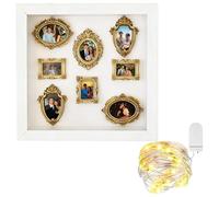 de Sombras para Exhibición de Recuerdos | de Pared Coleccionable Decorativo - Marco Exhibidor Mini de Sombras | Regalo para Madre Novia Familia Amigos Boda Estrenar Hogar y