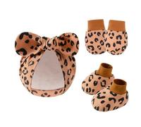 De Sombrero Guantes Guantes Resistentes A Rasguños Chaputeras Algodón Sin Algodón Con Tapones Capó 0-6m Cubierta Pie Para Niños Esenciales Bebés Bebés