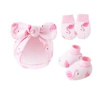 De Sombrero Guantes Guantes Resistentes A Rasguños Chaputeras Algodón Sin Algodón Con Tapones Capó 0-6m Cubierta Pie Para Niños Esenciales Bebés Bebés