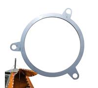 de soporte de chimenea: de tubo de estufa de acero inoxidable, soporte de chimenea, abrazadera ajustable | Ideal para tubos de ventilación, conductos de mampostería, seguridad