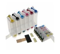 de Suministro Continuo de Tinta CISS Compatible con T0981 T0986 para impresoras 600 700 710 730 800 810 725 835 837