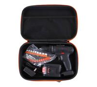 de Taladro | Organizador de Almacenamiento Grande portátil a Prueba de Golpes, Estuche de Almacenamiento rígido para organizar y Transportar sacapuntas de Destornilladores, hogar, Viajes al Aire