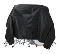de tambor grande, de protección Oxford impermeable, paquete de 108 x 79 pulgadas para estudios de grabación y salas de ensayo con estabilidad de esquina ponderada y diseño anti UV, uso