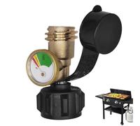 de Tanque de propano: de Cilindro, de presión, Detector de Fugas, Herramienta de monitoreo de Combustible Duradera, Dispositivo de medición | 5 Cilindros de 40 LB