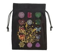 de tarjetas del tarot, bolsas de tarot con cordón, de almacenamiento de terciopelo para joyas - Portatarjetas de, de y dados, bolsas de joyería multifuncionales para tarjetas Oracle