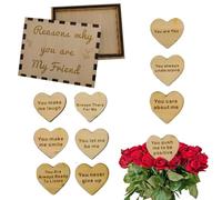 de tarjetas sentimentales de madera, 10 razones por las que eres amigo en una sentimental, afirmaciones diarias, tarjetas de madera, inspiradores para aniversarios, San Valentín