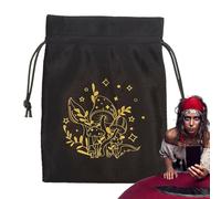 de Tarot, Bolsas de Tarot con Cordón | de Tarot de Terciopelo, de Tarot y Dados Multifuncional Suave, Bolsas de Oráculo Joyería, Portatarjetas de Tarot, Accesorios de Tarot, ZTD07