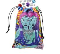 de Tarot | de Almacenamiento de Terciopelo para Cartas de Tarot | Organizador Protector para Accesorios de adivinación | para entusiastas de Las de de Cubo, Principiantes