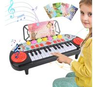 de Teclado para niños - eléctrico multifunción - Juguetes Musicales para niñas y niños de 3 a 6 años, Juguetes educativos para Principiantes, Teclado de