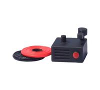 De Teclas Resina En Forma Reproductor Disco para Entusiastas La Música Y Coleccionistas Teclado Decoración Individualidad Resina