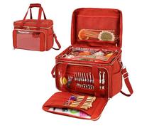 de Tejer | Organizador de Gran Capacidad con Compartimentos - Estuche Grande para Hilo de Ganchillo | para mamá, Principiantes, Amantes de Las Manualidades, Accesorios de Viaje en casa, Ganchos