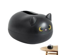 de tela - de almacenamiento de servilleta de gato creativo, soporte encantador de diseño | Organizador de papel higiénico de escritorio decorativo para sala de estar, cocina, baño y oficina