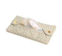 de Tela de Bolsillo - Pequeña de Papel de Bolsillo para la Toalla, portátil, de Tela Reutilizable | Modern PU Leather Tissues Pouch | and Stylish Car Paper Storage Bag for Home The-