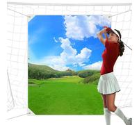 de tela para diana de golf - Equipo de entrenamiento portátil y plegable, diana para la práctica de tiro en interior, para casa, jardín, césped, campo de juego, escuela, garaje, interior y
