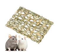 de tela para mascotas, casa con conejito - Ropa de cama tejida a mano natural,Rabbit Hideaway Grass Bunny Grass House Juguetes para masticar Hideaway Grass