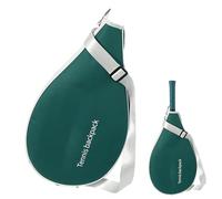 de Tenis - PVC 50,8 x 30,5 x 2,5 cm, Mochila de Tenis, de Raqueta, Hombro y Pecho, Bolsas Deportivas para Llevar Raquetas, Pelotas, Accesorios para Entrenamiento