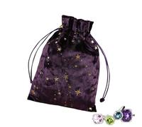 de Terciopelo para Tarot, de Terciopelo de 13 x 18 cm para Tarjetas Oracle, Almacenamiento para de Tarot, Bolsas multifuncionales para Joyas, Navidad, Morado, Refer