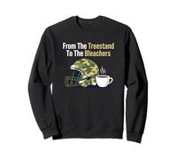 De The Treestand a The Bleachers Sports Hunting Dad Sudadera
