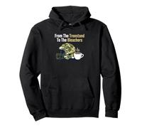 De The Treestand a The Bleachers Sports Hunting Dad Sudadera con Capucha