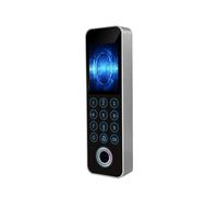De Tiempo Asistencia Huellas Dactilares Red TCP/IP Metal RS485 Frecuencia Dual 125Khz + 13,56 MHz Máquina Control Acceso Antimanipulación Uso intuitivo de Pantallas claras