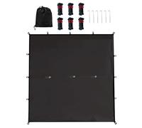 de Tienda - de Senderismo 213 x 292 cm | Equipo de Supervivencia Impermeable, cobertizo de Lluvia portátil, Cubierta Exterior Duradera con de Almacenamiento, Hamaca para Parque de
