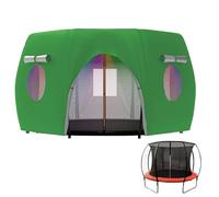De Tienda para Trampolín | Sombra Impermeable Resistente A Rayos UV - De Tela Oxford para Trampolín,Protección En Jardín Patio Zona De Juegos Y Parque Al Aire Libre