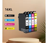 de tinta compatible 16XL T1631 para impresoras Epson Workforce WF-2010, WF-2510, WF-2520, WF-2530, WF-2540, WF-2630, WF-2650, WF-2660, WF-2750/WF-2760