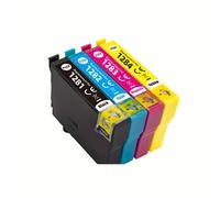de tinta T1281 128 Compatible con EPSON Stylus S22/SX125/SX130/SX230/SX235W/SX420W/SX425W/SX430W/SX435W/SX438W/SX440W/SX445W Office BX305F/BX305FW Impresoras