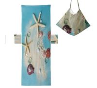 de toalla para sillón - Bolsillo | Envoltura de asiento de playa para piscina al aire libre, plegable, antideslizante, de 83x29 pulgadas, para patio, picnic, spa, hotel, tapete para secar el sol