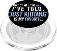 De Todas Las mentiras Que he Dicho es Broma PopSockets PopGrip para MagSafe