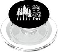 De Todos los Caminos Que Tomas en la Vida, asegúrate de Que Algunos Sean Tierra PopSockets PopGrip para MagSafe