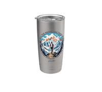 De todos los caminos que tomas en la vida caminando John Muir cita Vaso térmico de acero inoxidable de doble pared