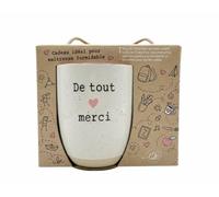 De tout coeur merci - Cadeau idéal pour maîtresse formidable: Coffret avec 1 mug en céramique et 1 livre de 6 recettes