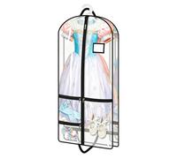 de Trajes de Baile Transparente - de Ropa Colgante Transparente con Bolsillos, Antipolvo e Impermeable, Organizador portátil | Protector de Ropa para concursos de Baile, voy