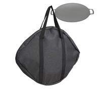 de Transporte de sartén de Hierro Fundido, de sartén | Contenedor de sartén para Barbacoa - de Almacenamiento de sartén Resistente al Agua de sartén Ligera para Acampar