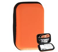 de Transporte electrónica con Cremallera para Guardar Cables, Auriculares, Auriculares y Dispositivos pequeños. de Viaje para Accesorios. de tecnología compacta para Viajes de