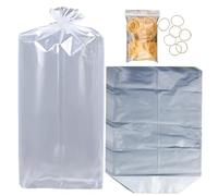 de transporte para acuario - Clear Leak-Resistant Fish Carrier, Reinforced Pouch Design, Portable Durablee Shipping Tool, Transparente Protective Storage | Easy Handle Aquarium Gear, Fish