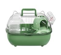 de Transporte para hámster - Transportín portátil con Cubierta Protectora | Jaula para Animales pequeños | para el Transporte de Conejos y lagartos en Viajes Cortos con el Coche, picnics al Aire