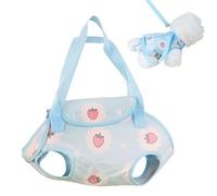 de Transporte para Mascotas de Compañía, Bolso Plegable para Gato de Mano Portátil Ajustable para Paseos al Aire Libre Autocaravana, Aventuras en Motocicleta, Accesorio de Viaje Confortab