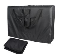 de Transporte para mesas de SPA, Organizador de Viaje Profesional, de Cama Plegable con Correa para el Hombro, Varios Bolsillos de Almacenamiento y Cubierta Protectora para terapeutas