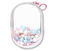 de Transporte para muñecas, Transparente, Resistente de Transporte compacta, de muñeca pequeña, de Transporte, de Transporte portátil, Figuras y muñecas, de, Rosa