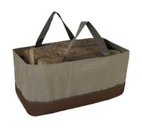 de Transporte para Troncos, de Tela Oxford Impermeable, Grande de 61 x 28 x 30 cm, de Almacenamiento Resistente, asa de Transporte Duradera, Soporte de Transporte de Madera para