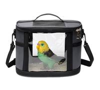 De Transporte Portátil para Loros para Viajes | Bolso Pequeño Ṕara Mascotas De Ratán Ďe Nailon Oxford | 2 Tamaños Đe Hombro Ligero D́e Mano | D̄e Transporte Al Aire Libre P̀ara Jaula Dé Pá